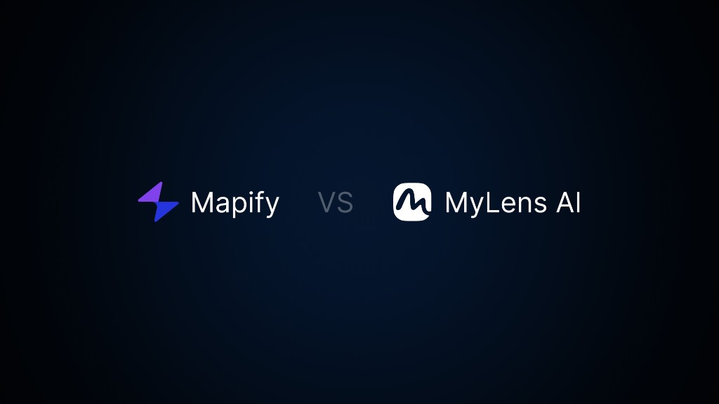 Comparison between Mapify and MyLens AI platforms