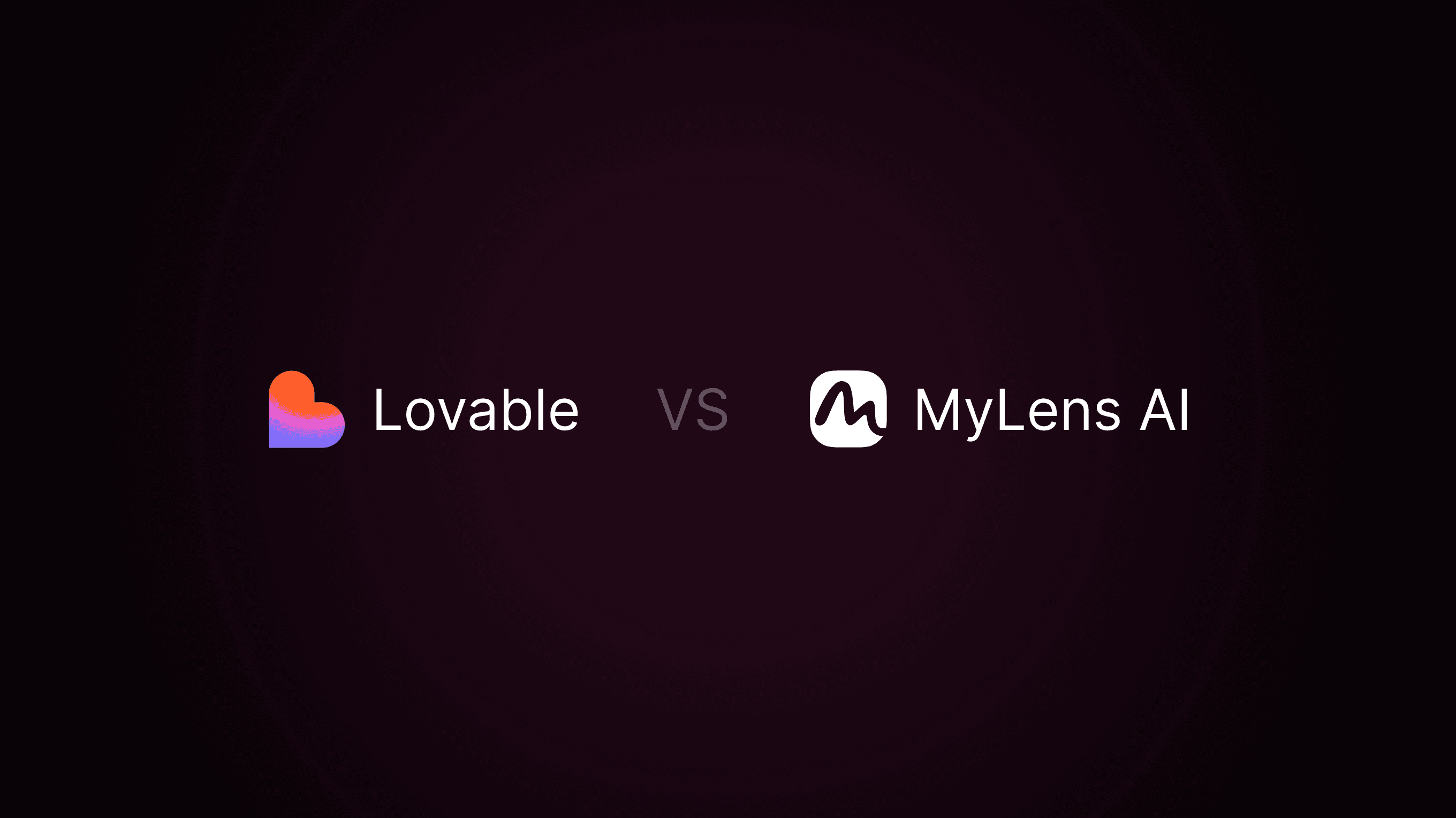 Comprehensive comparison between Lovable and MyLens AI platforms