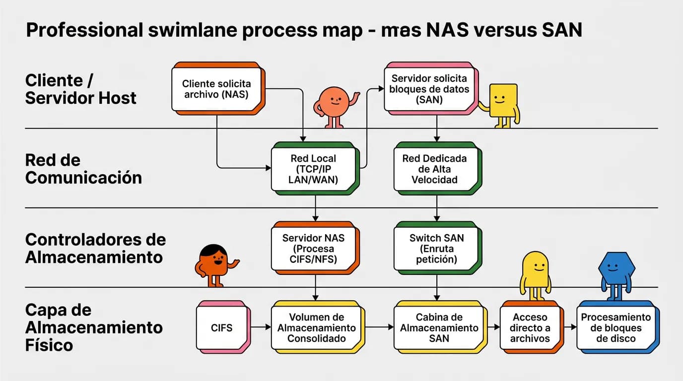 Corporate Pop Character theme on a swimlane process map